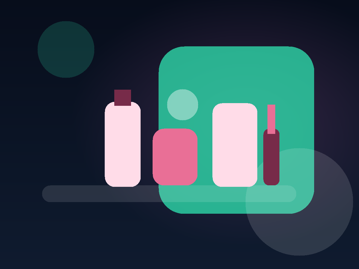 Cosmetics and skincare products